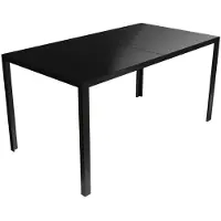 Linder Exclusiv GmbH Tisch Gartentisch Esstisch Outdoor Glastisch Gartenmöbel 150 cm