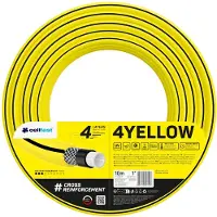 Cellfast 4YELLOW Gartenschlauch 1 Zoll 10 m 4-lagig
