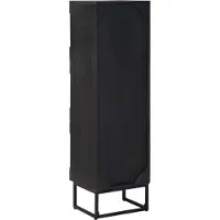 vidaXL Highboard Schwarz 35 x 30 x 120 cm