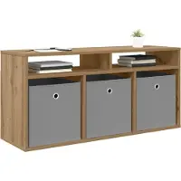 vidaXL Lowboard 102 x 32 x 48,5 cm Artisan-Eiche