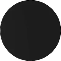 vidaXL Seitenschrank 2 Stk. Schwarz Ø40 x 50 cm Holzwerkstoff