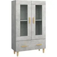 Helloshop26 - Buffet Sideboard Kommode Kleiderschrank Aufbewahrungsmöbel Organizer Küche Wohnzimmer Lounge hoch 70 x 31 x 115 cm 02_0034713