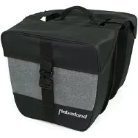 Haberland Doppeltasche 25l Einsteiger schwarz/silber - praktische Gepäckträge....