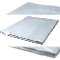 PROnappe 821261I Packung mit 200 Papiertischdecken, auf Format gefaltet, in Folie eingeschweißt - Format 80x120cm - Weiß