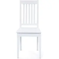 Ebuy24 (2er Set) Wright Esszimmerstuhl weiss.
