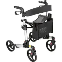 RIDDER A0300100S, 136 kg, Faltbar, Aluminium, Schwarz, Silber, Wanderer