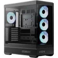 Aerocool P500B Digi-BK-v1 , Tower-Gehäuse, (Tempered Glass x 2)