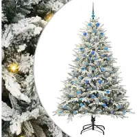vidaXL Maren (mit 300 LEDs und 120 blauen Kugeln)