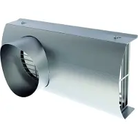 Helios IP-FKB 125 Fassaden-Kombiblende DN 125