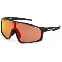 FILA SFID69 Grigio scuro trasparente lucido 99/0/130 Herren Sonnenbrillen