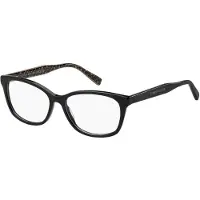 Tommy Hilfiger Damen TH 2108 7YQ Rahmen von BRILLEN Acetat Schwarz/Braun Quadratisch