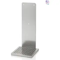 Blanc HYGIENIC Tischständer Cosmos aus Edelstahl mit Auffangschale in Edelstahl, Anthrazit oder Weiß für Desinfektionsspender SENSOR Cosmos