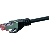 Dsit CAT 6 Netzwerkkabel LSOH - S/FTP - 2 Meter - Schwarz