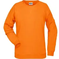 James & nicholson Damen Raglan Sweater Sweatshirt 8021 orange L