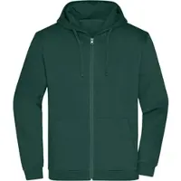 James & nicholson Herren Kapuzen Sweatjacke JN756 dark green L