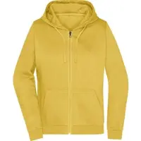 James & nicholson Damen Kapuzen Sweatjacke JN755 yellow XXL