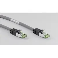 Dsit RJ45 Netzwerkkabel S/FTP (PiMF), mit CAT 8 Rohkabel, Grau, 5m