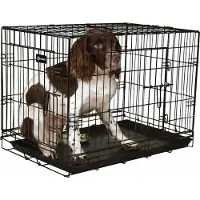 Ozami - Dog Transportcage Black 78x49x56cm - Lux