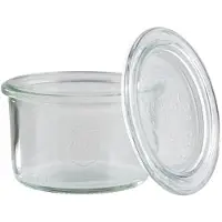 Aps Weck-Gläser mit Deckel, 12er-Set