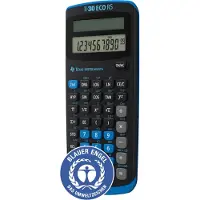 Texas Instruments Wissenschaftlicher Taschenrechner TI-30 ECO RS schwarz/blau 173