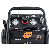 Kyocera Tjep Silent kompressor 4/5-2 - 2 cylinder, 3,8L tank, 49 liter/min v 0 bar, max 9 bar