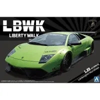 Aoshima 1:24 05994 LB-Works Lamborghini Murcielago Ver. 2 - Liberty Walk Series No. 22