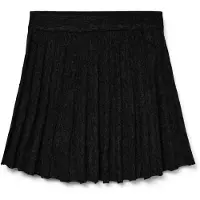 Vero Moda Plisseerock in Schwarz - M