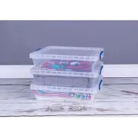 Really Useful Box Archivbox 10,5 L Transparent Kunststoff 383 mm x 113 mm