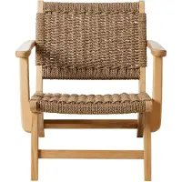 Cinas Loungestuhl »Eya«, BxHxT: 68 x 68 x 82 cm, Teakholz, braun