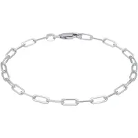 Elli Armband Glieder Oval Basic Chunky Chains Optik 925 Silber Elli Silber