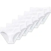 Schiesser Damen Tai-Slips, 6er Pack - "Cotton Essentials", Tai Pants, Baumwolle