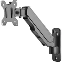 Digitus Universal Single Monitorhalter mit Gasdruckfeder (schwarz)
