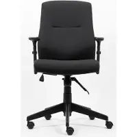 Realspace Bürostuhl Stanley Stoff Schwarz