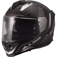 LS2 FF818 STORM III SPORTY Integralhelm S in grau/schwarz
