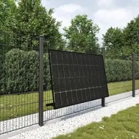 Wattstone GmbH 455W PV-Zaun Anlage inkl. Halterung angewinkelt