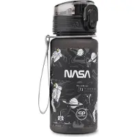 Patio Water bottle Z17932, black/grey, plastic, 0.4 l