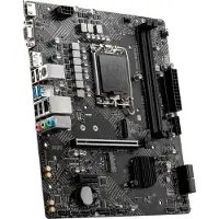 MSI PRO H610M-G DDR4, Intel, LGA 1700, Intel Core i9, LGA 1700, DDR4-SDRAM, 64 GB