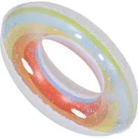 JILONG Schwimmring „Bunter Glitzerring“