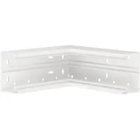 Hager BR6510049016 Inneneck aus Grundprofil zu BR 68x100mm Oberteil 80mm in verkehrsweiß