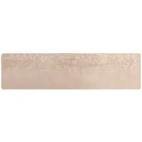 vidaXL Teppichläufer MARSA Beige 50 x 350 cm Polyester und PVC