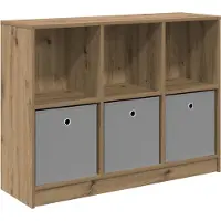 vidaXL Sideboard Artisan-Eiche 102 x 32 x 73,5 cm