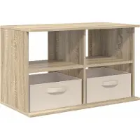 vidaXL TV-Ständer mit Schubladen Sonoma-Eiche 79 x 40 x 48 cm
