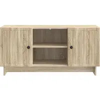 vidaXL TV-Schränk 102 x 34,5 x 50 cm Sonoma-Eiche Holzwerkstoff