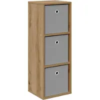vidaXL Sideboard Artisan-Eiche 30,5 x 27 x 84,5 cm