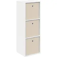 vidaXL Sideboard mit Schubladen Weiß 35 x 32 x 99,5 cm