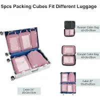 Famanu Gepäckorganizer Set 5 - Komprimierbare Packwürfel