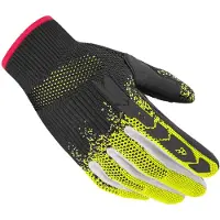 Spidi X-Knit Schwarz Gelb Fluo Handschuhe Größe L