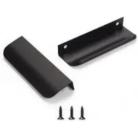 OEM Schwarze Fingertrecker - Einfache Montage - 10 Stück - Kunststoff