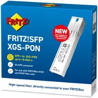 FRITZ! SFP XGS-PON, Faseroptik, 10000 Mbit/s, SFP, SFP, 20000 m, 1270 nm