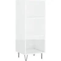 Helloshop26 - Buffet Sideboard Kommode Schrank Aufbewahrungseinheit Organizer für Küche Wohnzimmer Hochglanzlackierung 34,5 x 32,5 02_0030587